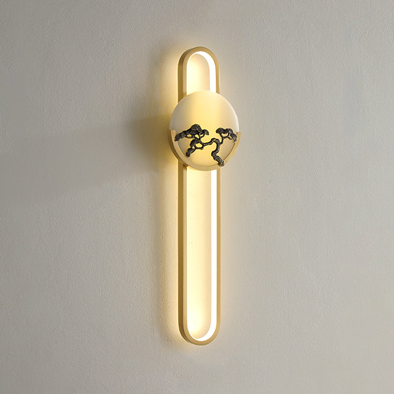 Luminaire mural en marbre moderne applique de lumière murale pour le salon