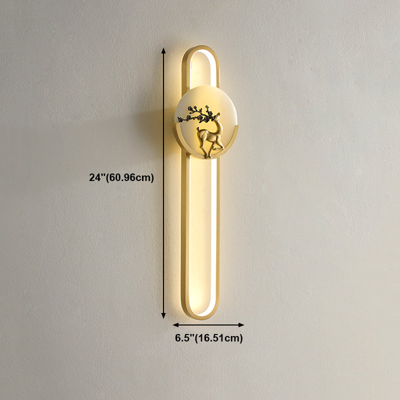 Luminaire mural en marbre moderne applique de lumière murale pour le salon