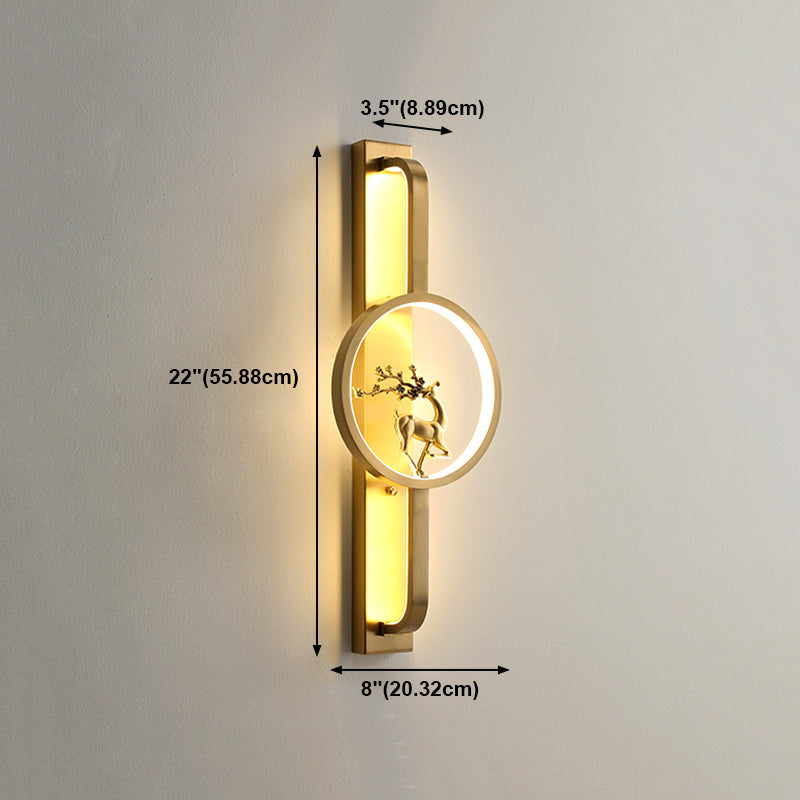 Lámpara de pared de mármol Diclas de luz de pared de estilo moderno para sala de estar