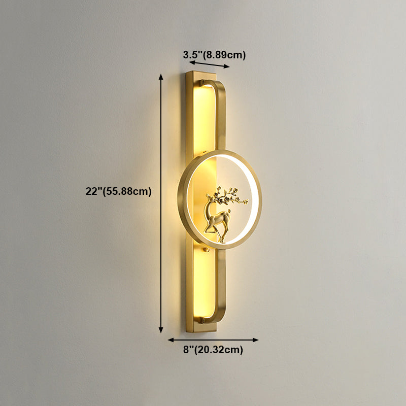 Luminaire mural en marbre moderne applique de lumière murale pour le salon