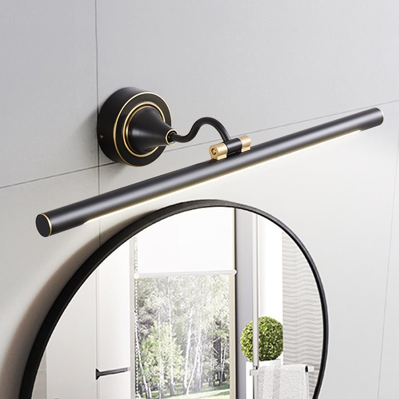 In stile postmoderno a forma lineare wall doconce metallo 1 luce sconce per bagno