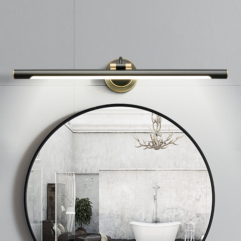 In stile postmoderno a forma lineare wall doconce metallo 1 luce sconce per bagno