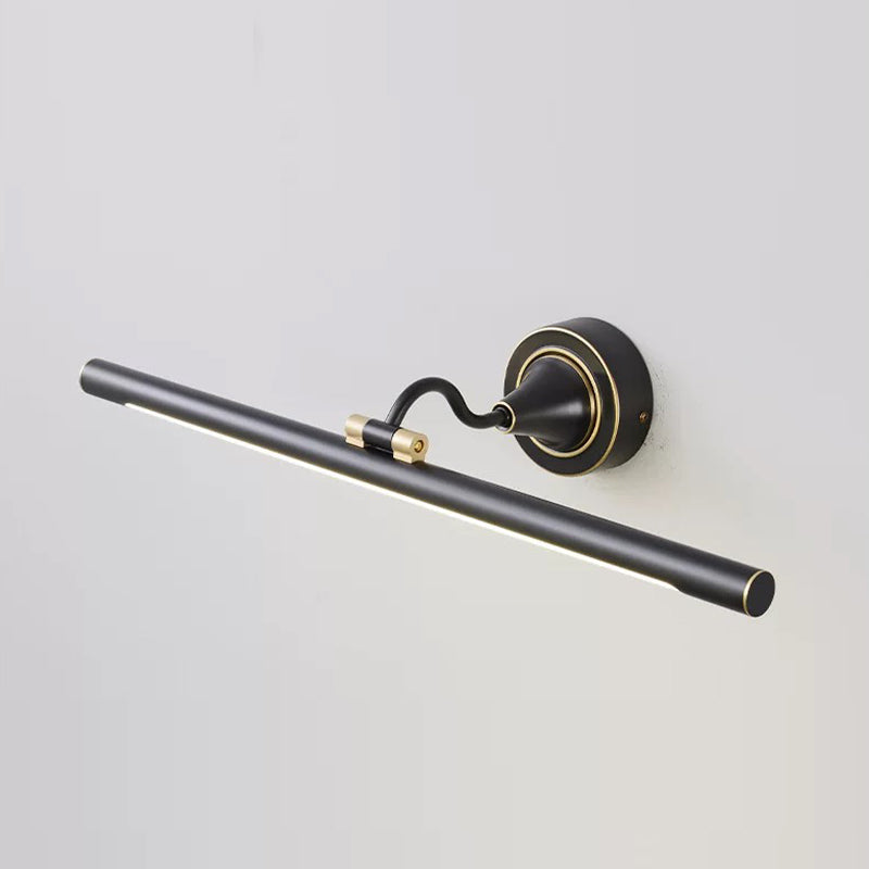 In stile postmoderno a forma lineare wall doconce metallo 1 luce sconce per bagno