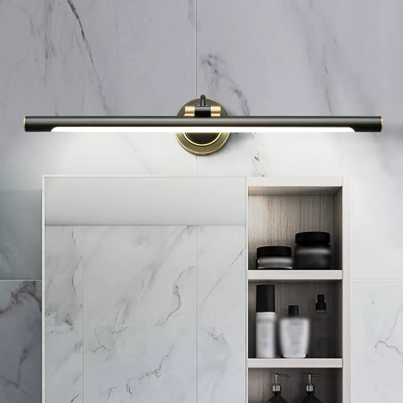In stile postmoderno a forma lineare wall doconce metallo 1 luce sconce per bagno