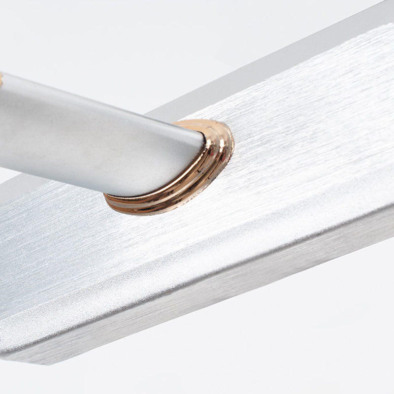 Linear Shape Metal Sconce Light Modern Style 1-Light Mirror Wall Mounted Lighting
