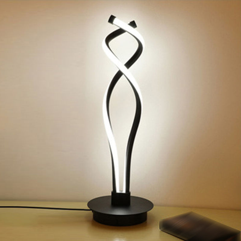 Eenvoudstijl tafel licht metalen slaapkamer led nachttafel lamp