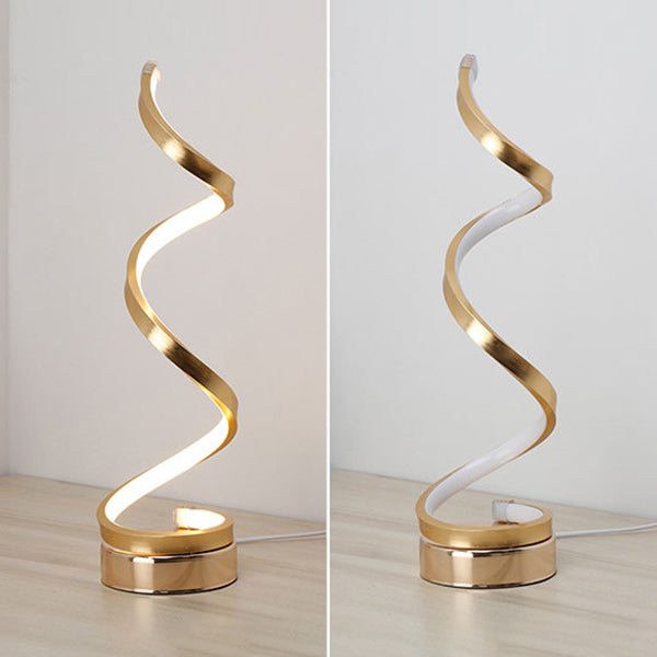 Eenvoudstijl tafel licht metalen slaapkamer led nachttafel lamp