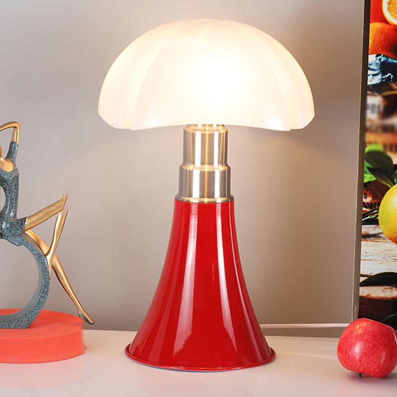 Dome Table Lamp Modern Style Metal Single Light Nightstand Lamp