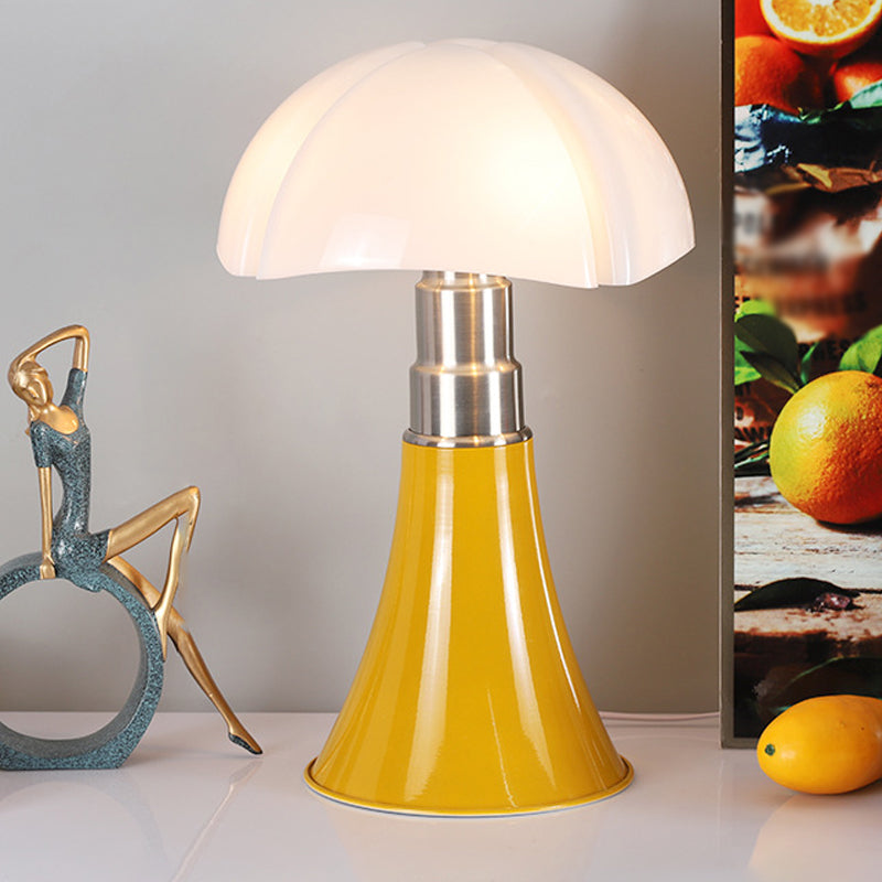 Dome Table Lamp Modern Style Metal Single Light Nightstand Lamp