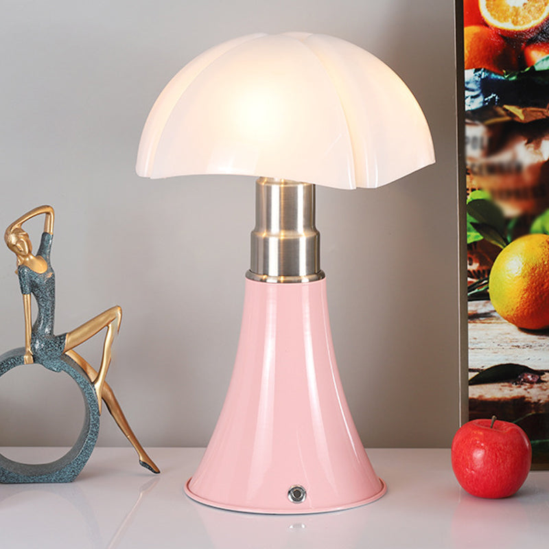 Dome Table Lamp Modern Style Metal Single Light Nightstand Lamp