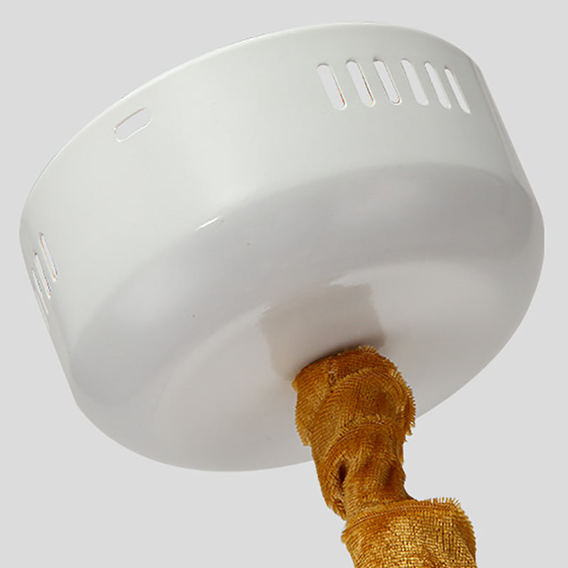 Postmodern Style Chandelier Branching Hanging Pendant Light with Iron Shade