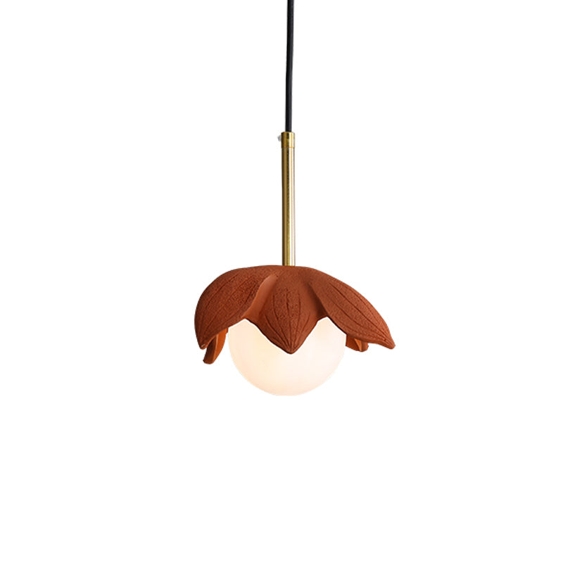 Forme unique suspendue Light Modern Style Metal 1 Light Prowing Lampe pour salle à manger