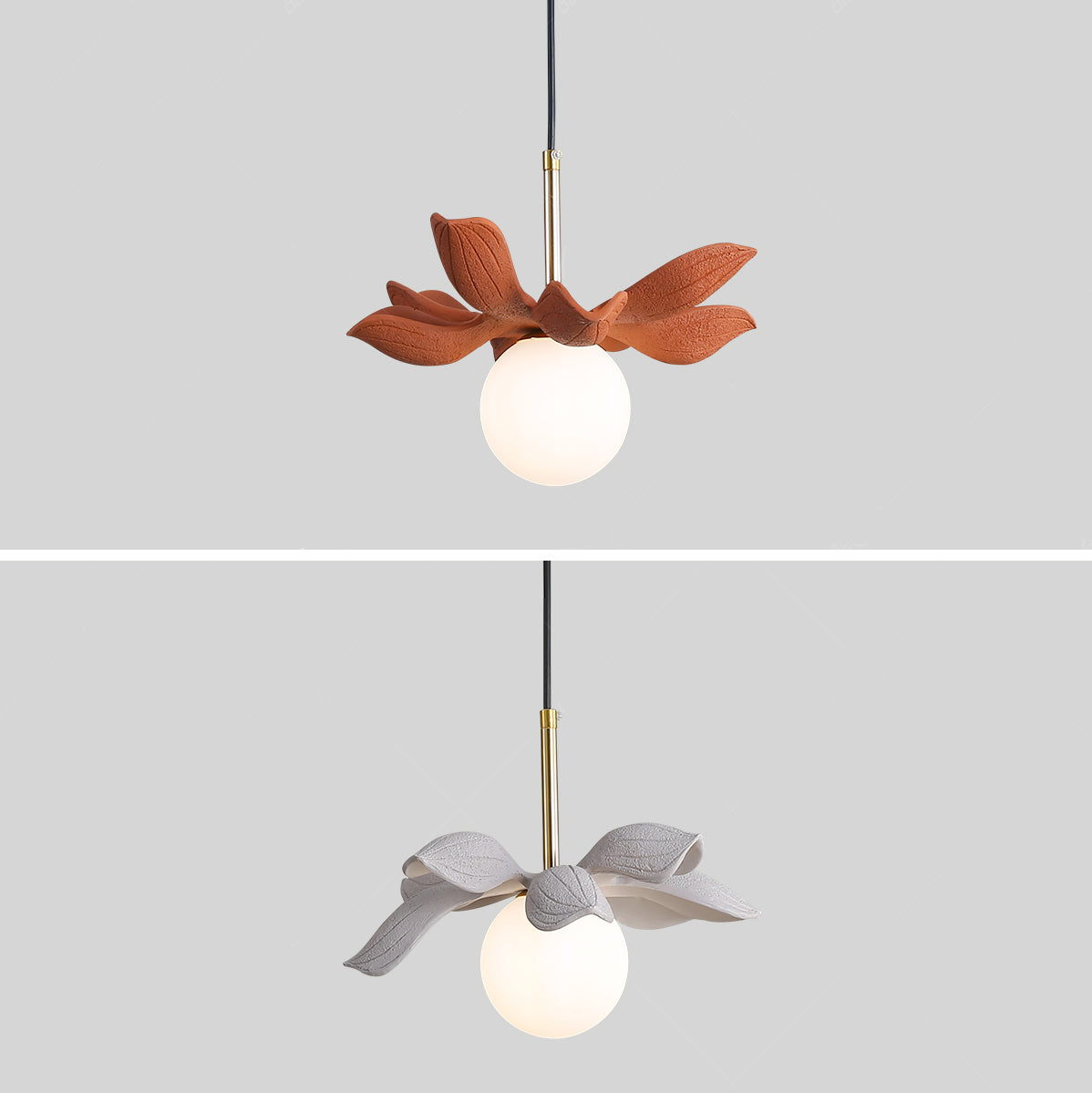 Forme unique suspendue Light Modern Style Metal 1 Light Prowing Lampe pour salle à manger