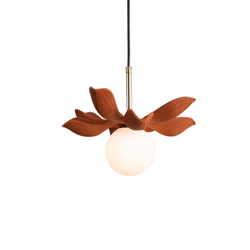 Forme unique suspendue Light Modern Style Metal 1 Light Prowing Lampe pour salle à manger