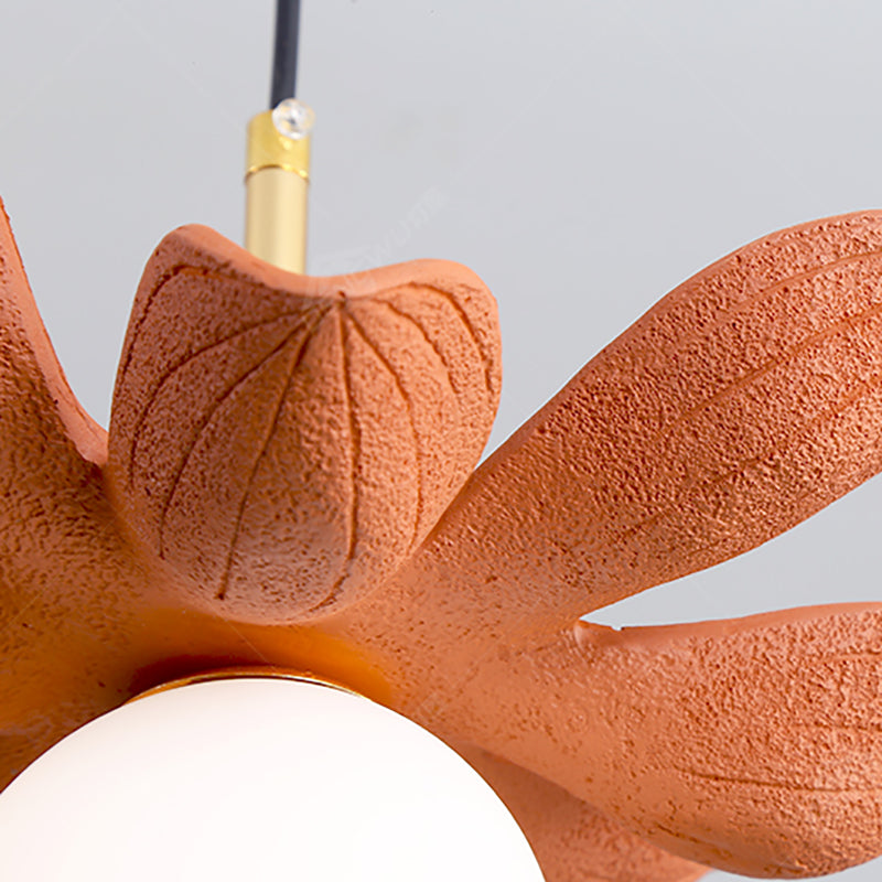 Forme unique suspendue Light Modern Style Metal 1 Light Prowing Lampe pour salle à manger