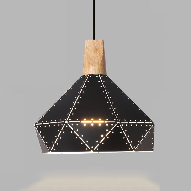 Geométric Hanging Lights Modern Style Metal 1 Kit d'éclairage léger pour le salon