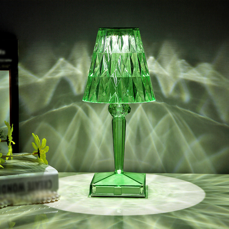 Geometrie vorm tafellamp moderne stijl metaal met één lichttafel licht