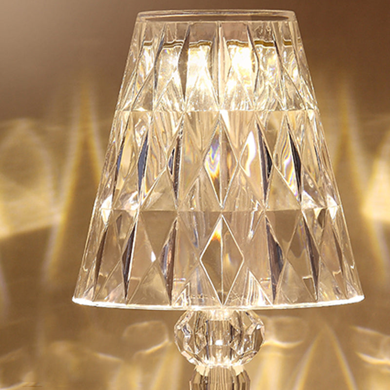 Geometrie vorm tafellamp moderne stijl metaal met één lichttafel licht
