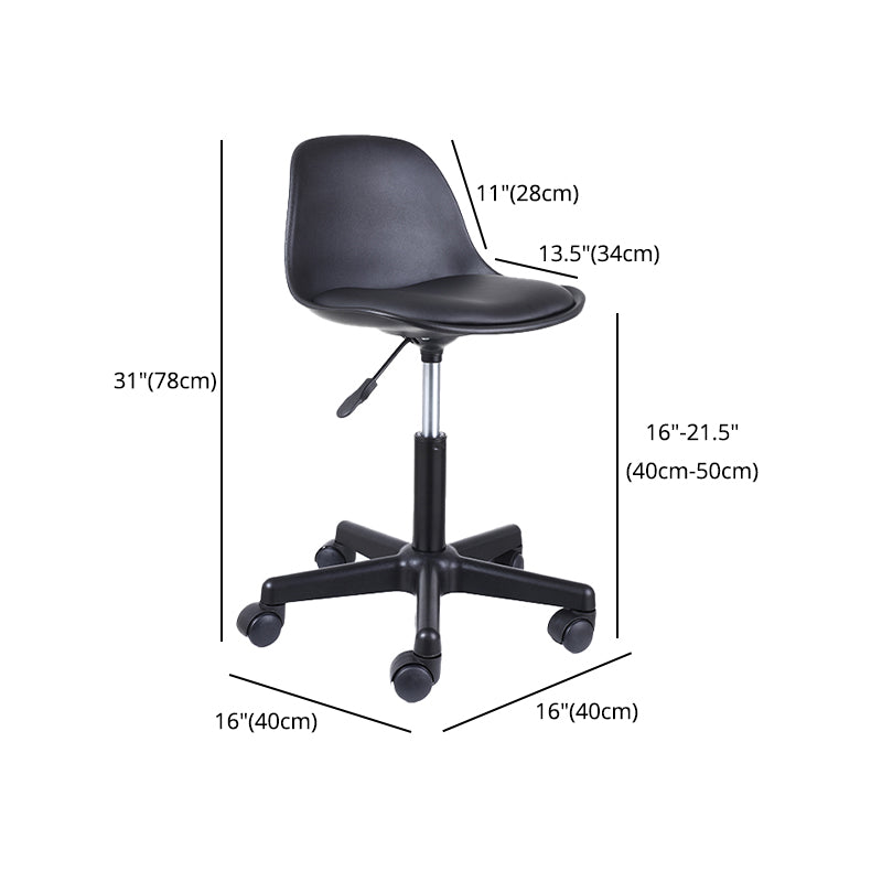 Taburete de bar giratorio de cuero contemporáneo, taburete de bar con respaldo bajo para interiores y patas de hierro