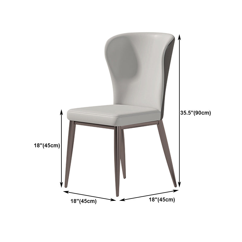 Nordic Style 1/4/5/7 Pieces Dining Set Sintered Stone Dining Table Set with Metal Legs