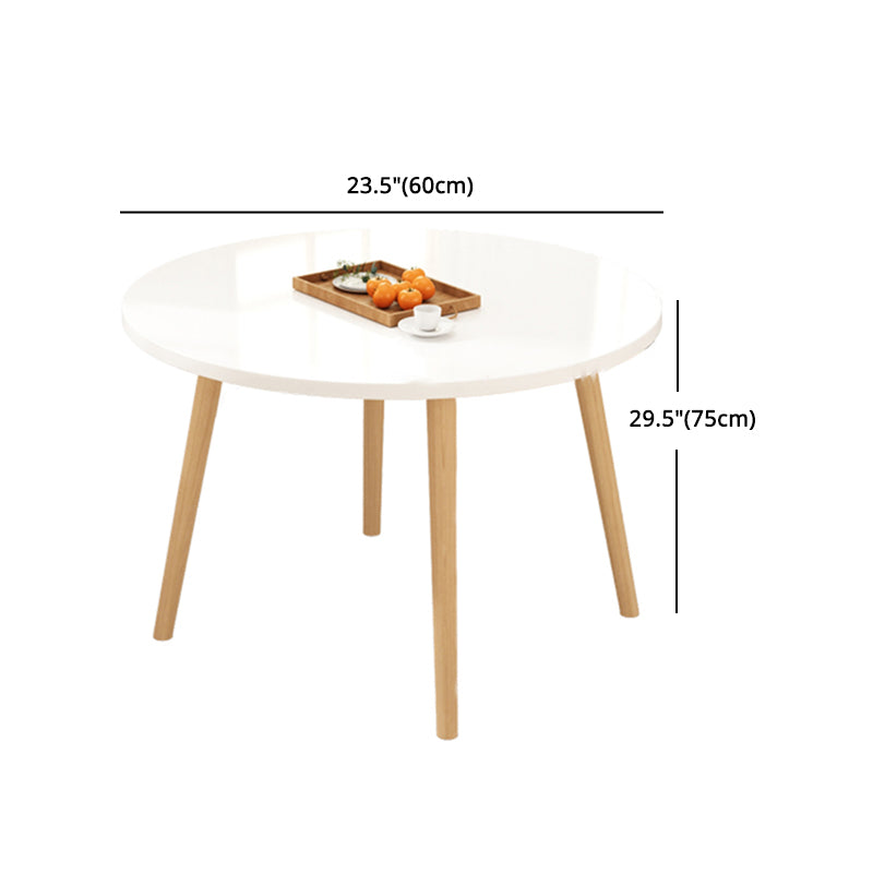 Modern 1/5 Pieces Dining Set Geometry Wood Dining Table for Dining Room