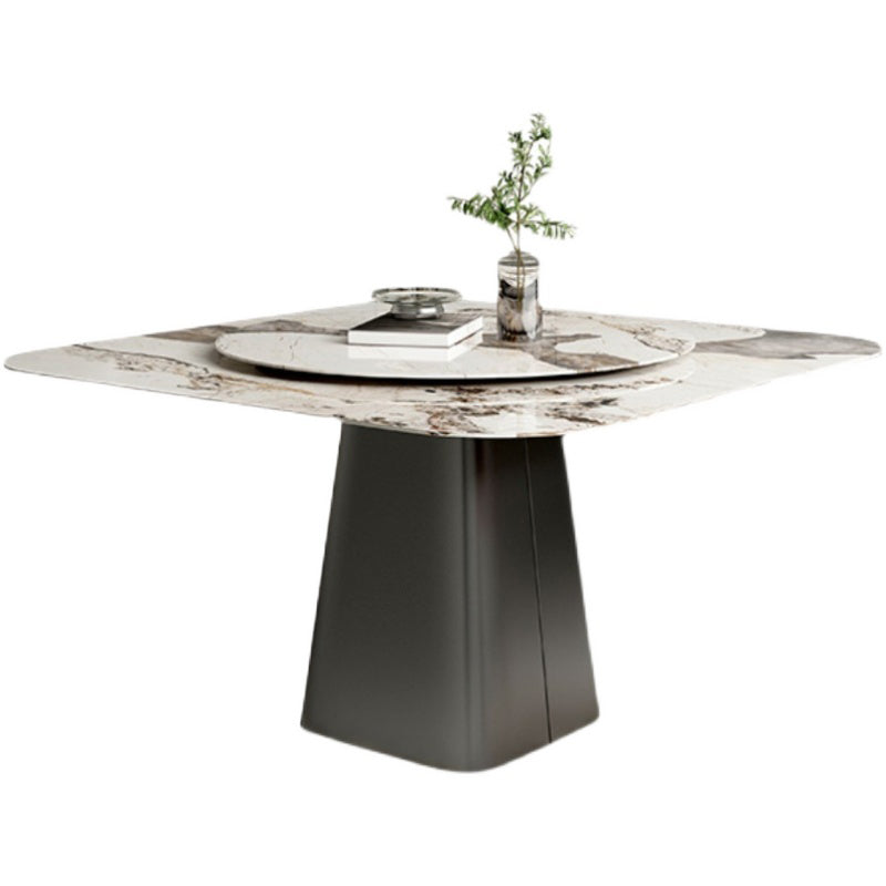 Modern 1/3/5 Square Dining Table Set Sintered Stone Dining Table for Home