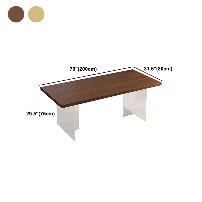 Mesa de comedor de madera sólida