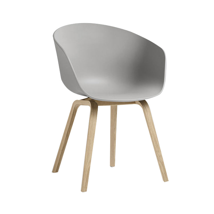 Sedie in stile moderno sedie da pranzo con gambe in legno per cucina