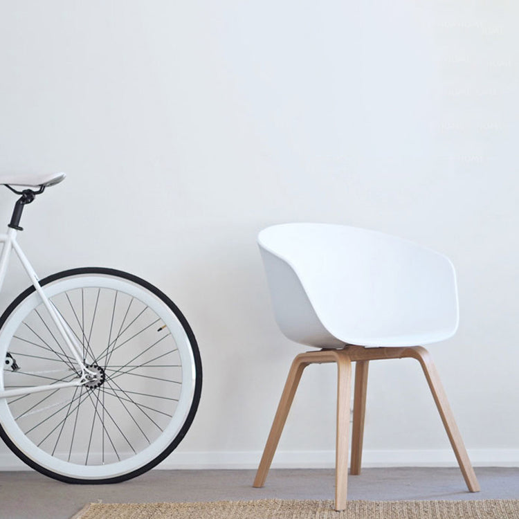Sedie in stile moderno sedie da pranzo con gambe in legno per cucina