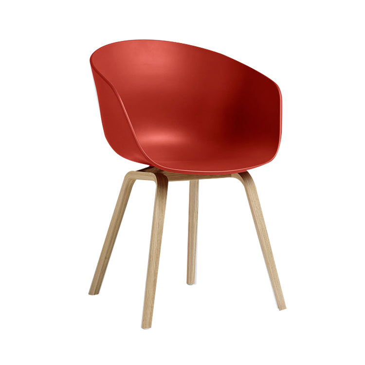 Sedie in stile moderno sedie da pranzo con gambe in legno per cucina