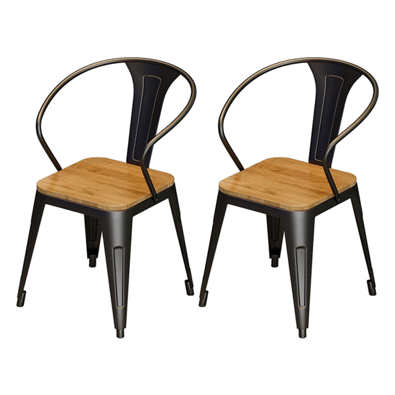 Industrial 1/2/5 Pieces Dining Room Set Solid Wood Top Dining Table Set