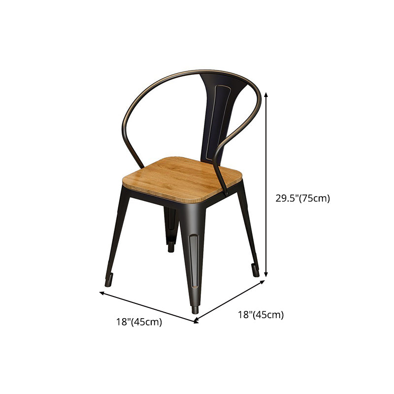 Industrial 1/2/5 Pieces Dining Room Set Solid Wood Top Dining Table Set