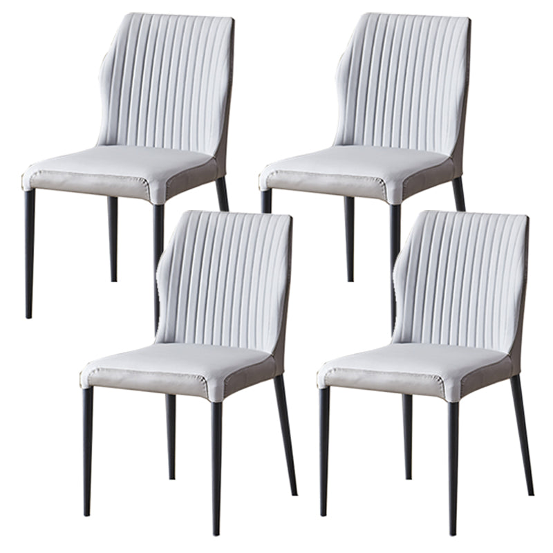 Modern 1/4/5/6/7 Pieces Dining Set Rectangle White Dining Table Set for Home Use