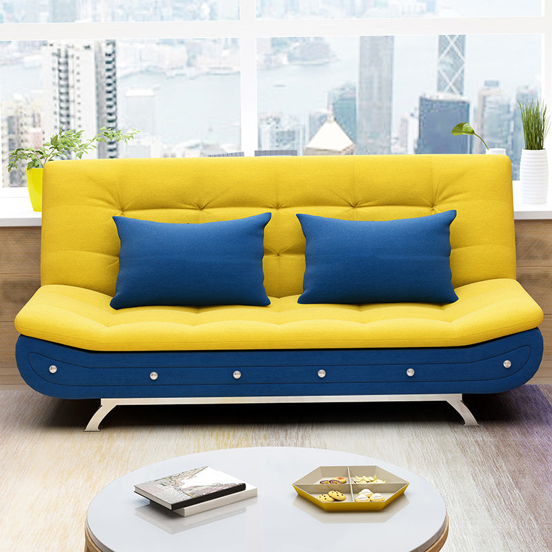 Contemporary Tight Back Sofa 35.43"High Armless Sofa for Apartment
