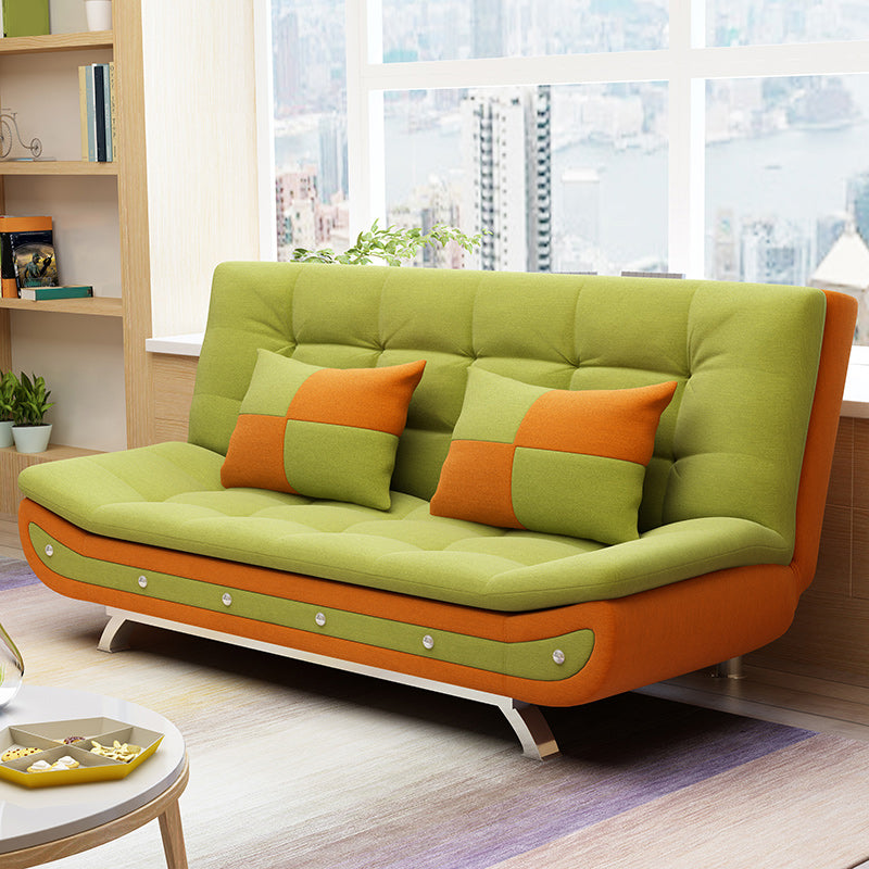 Contemporary Tight Back Sofa 35.43"High Armless Sofa for Apartment