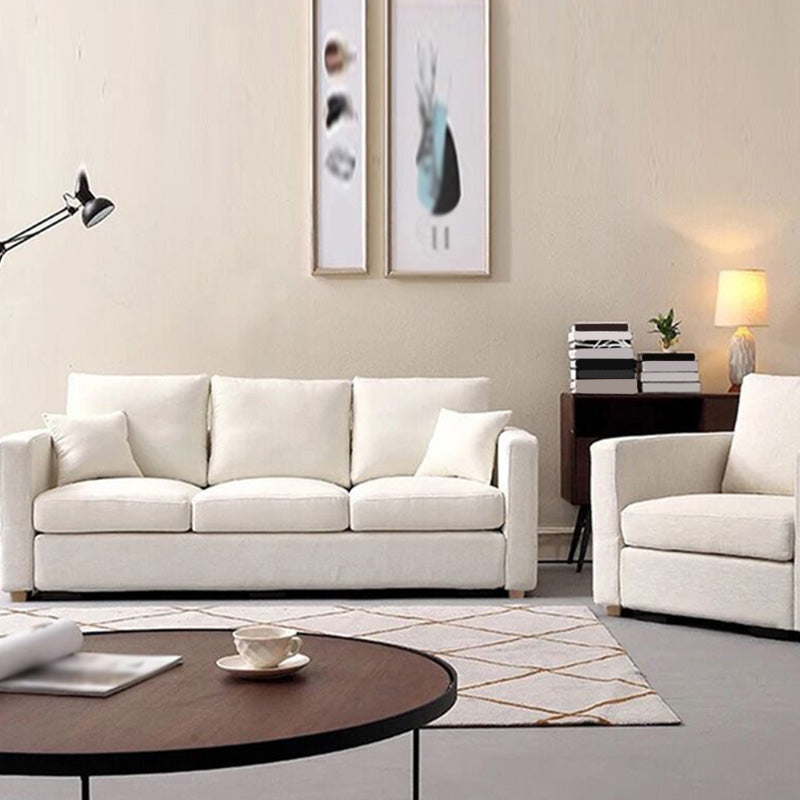 Quadratmeterschwamm/latexsitzgefüllter Holztechnologie Rechteckiges Sofa
