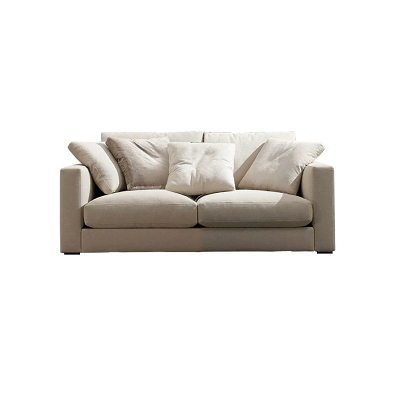 Quadratmeterschwamm/latexsitzgefüllter Holztechnologie Rechteckiges Sofa
