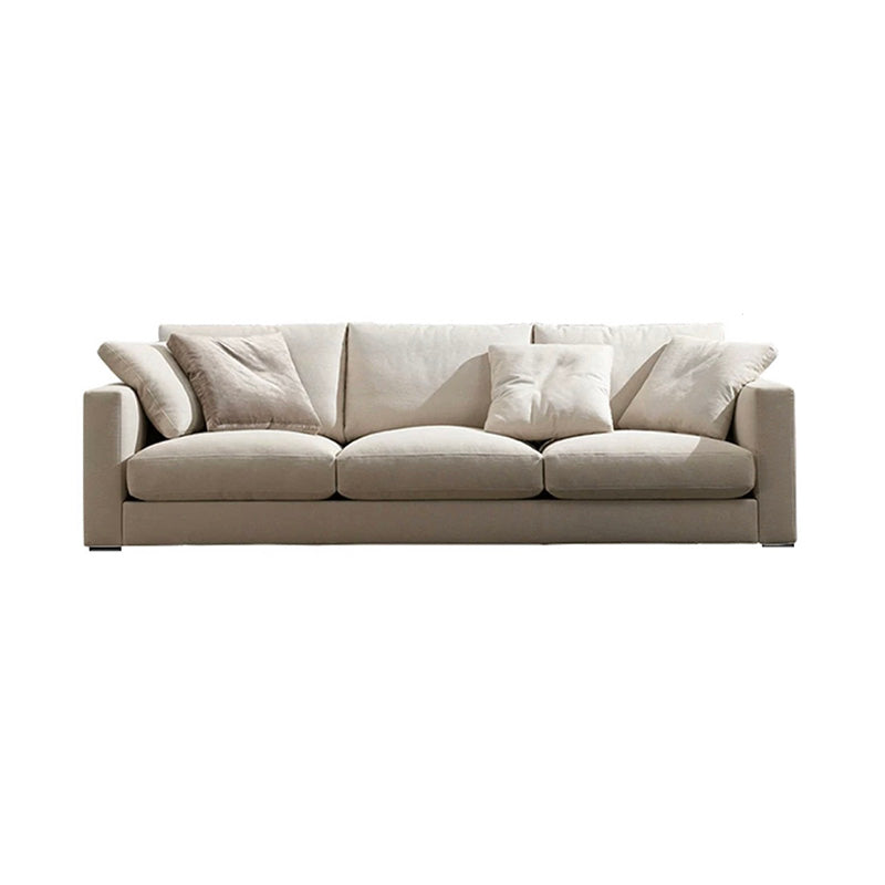Quadratmeterschwamm/latexsitzgefüllter Holztechnologie Rechteckiges Sofa