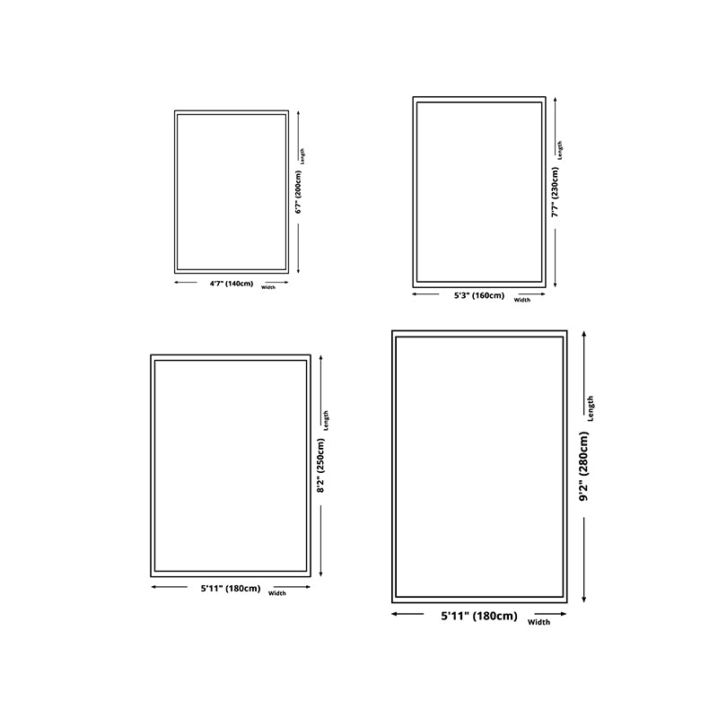 Tappeto grafico in poliestere arancione tappeto non slip tappeto per la decorazione della casa