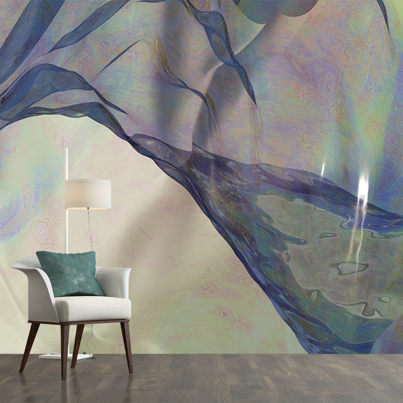 Modern Environment 3D Vision Resistant Mural Wallpaper Friendly Sleeping Room Wall Mural