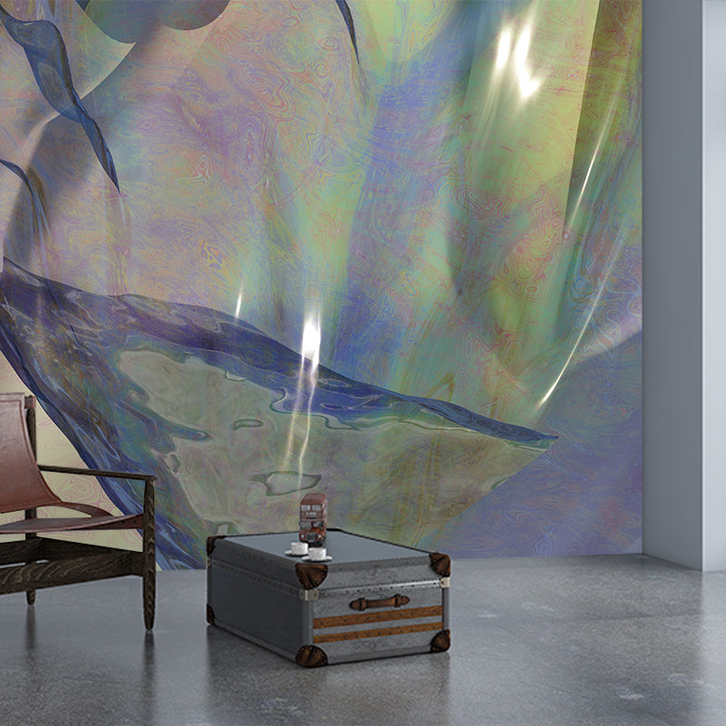 Modern Environment 3D Vision Resistant Mural Wallpaper Friendly Sleeping Room Wall Mural