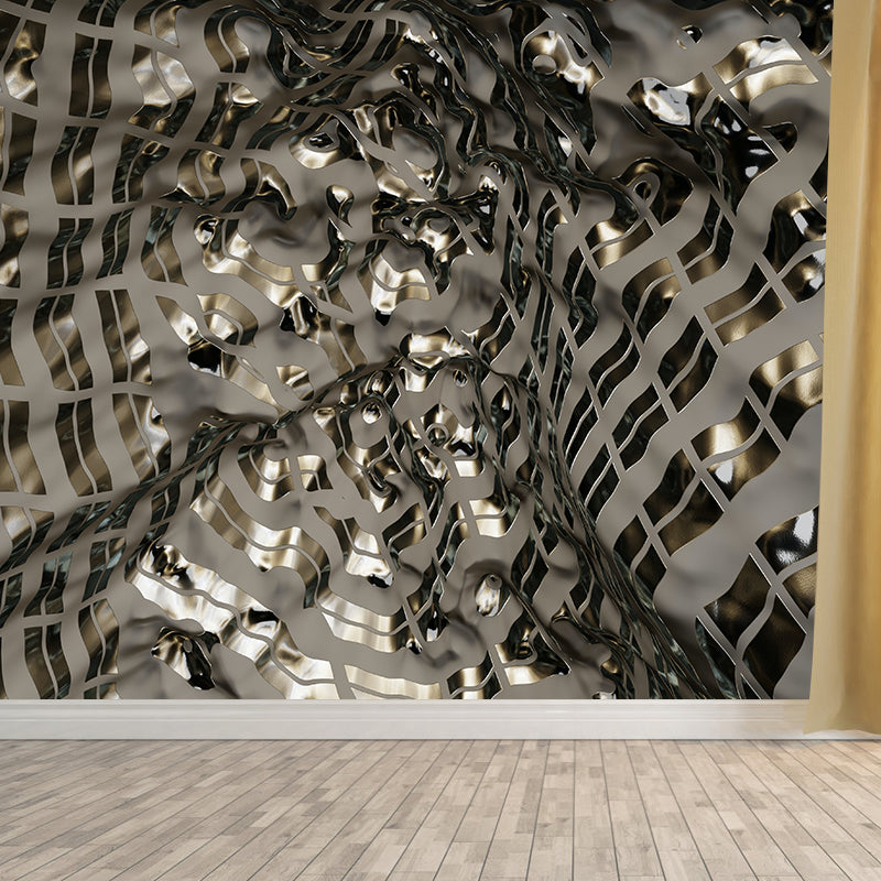 3D Vision Mildew Resistant Wallpaper Environmental Sleeping Room Wall Mural