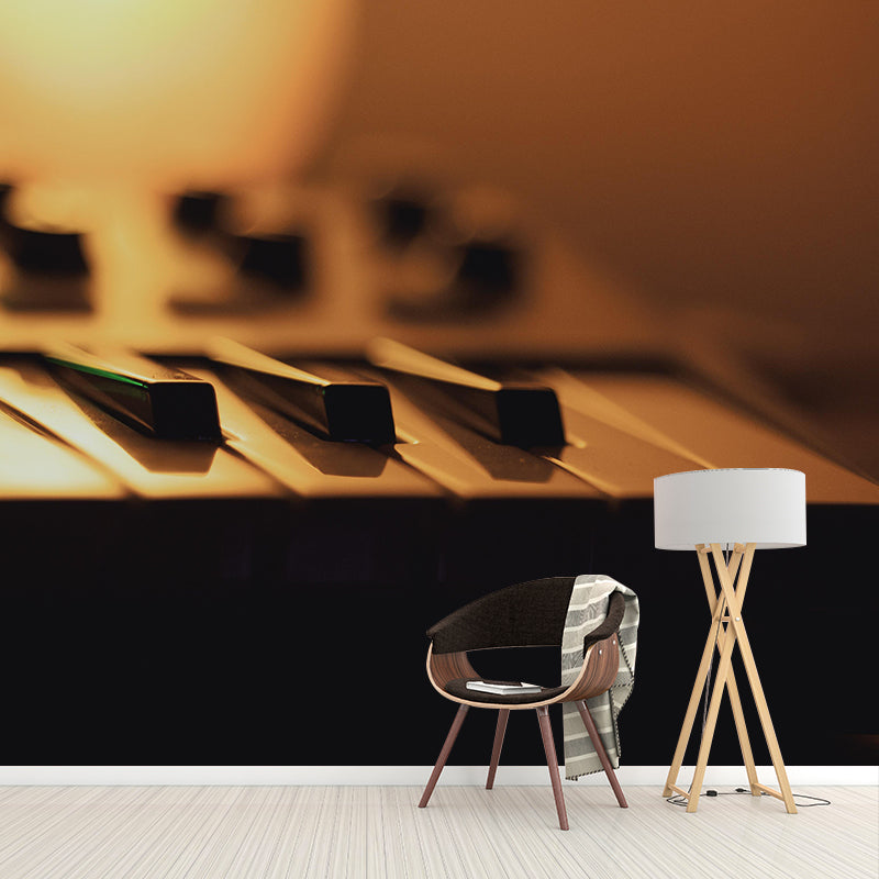 Musical Instruments Mildew Resistant Mural Wallpaper Photography Sleeping Room Wall Mural