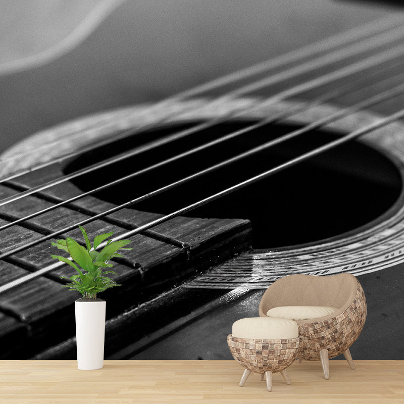 Musical Instruments Mildew Resistant Mural Wallpaper Photography Sleeping Room Wall Mural