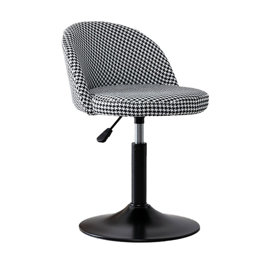 Taburete de bar de estilo moderno con reposapiés de altura ajustable, pata de metal para barra de mostrador