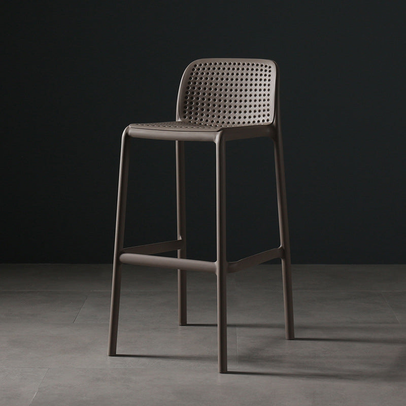 Plastic Scandinave Kitchen Dining Spool Spool Low Back Bar Sabelles Bar Tabouret