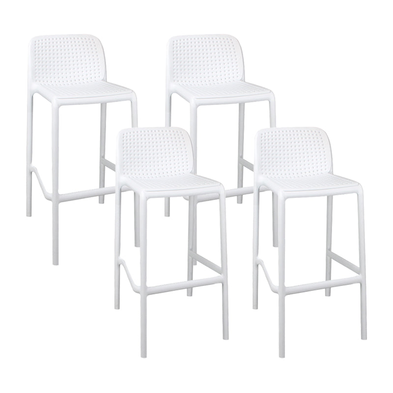 Taburete de comedor de cocina de plástico escandinavo