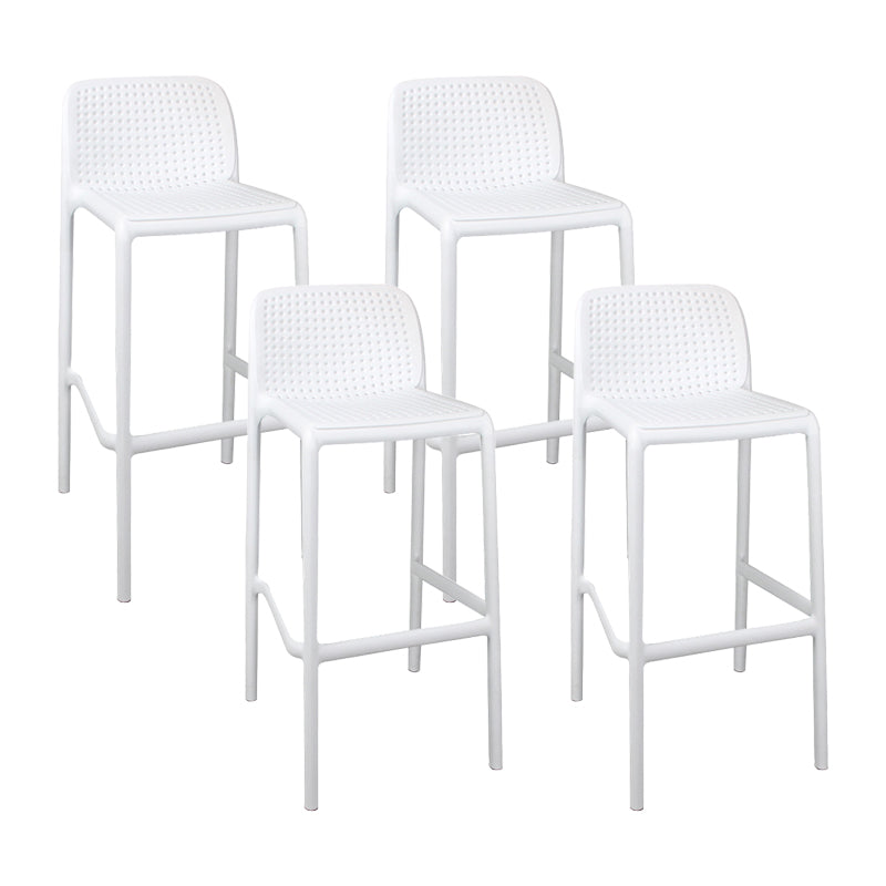 Taburete de comedor de cocina de plástico escandinavo