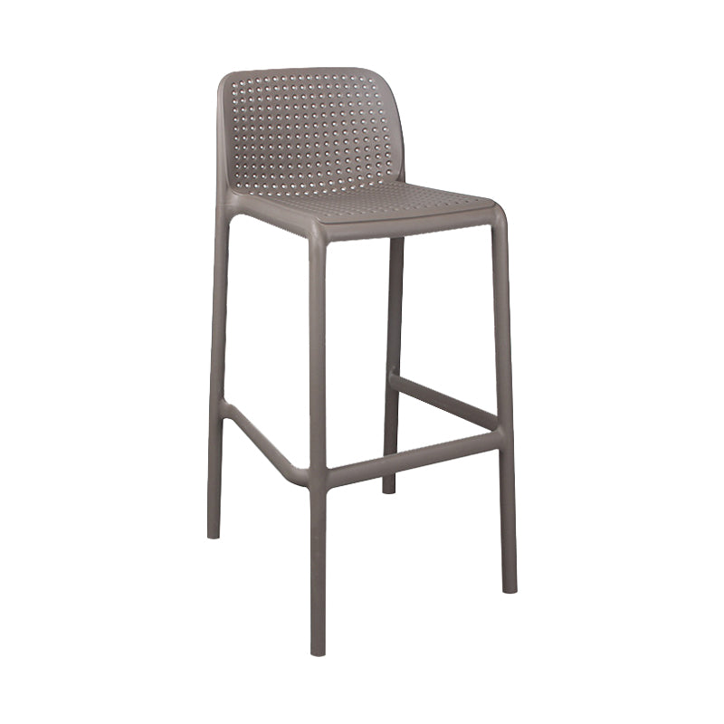 Taburete de comedor de cocina de plástico escandinavo
