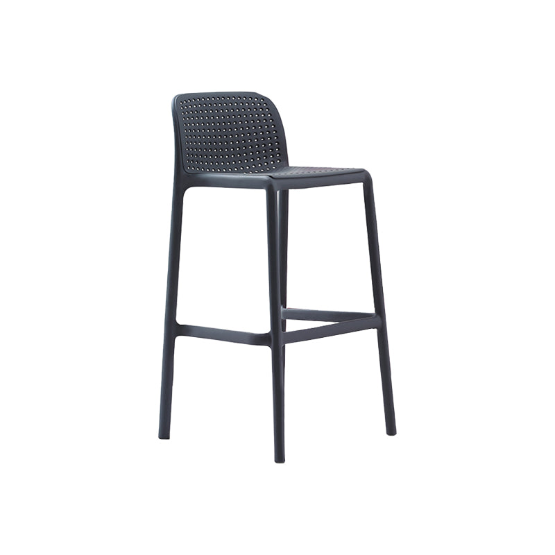 Taburete de comedor de cocina de plástico escandinavo
